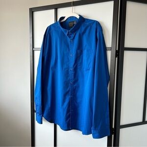 [2X] Stormtech Men’s Water Resistant Royal Blue Long Sleeve Button Down Shirt